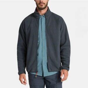 Ozark Trail Fleece Jacket Full Zip Polar Fleece Gray NWT